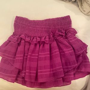 Sketchbook purple skirt size small